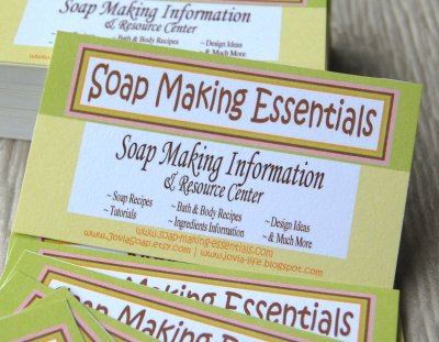 Soap making business plan template