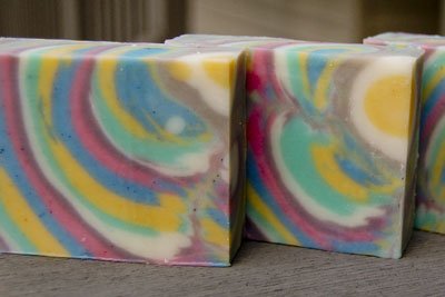 Column Swirl Soap Recipe