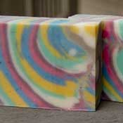 Column Swirl Handmade Soap by Soap Making Essentials
