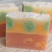 Ruby Grapefruit Handmade Soap by Soap Making Essentials