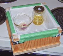 Prepared soap mould and additives