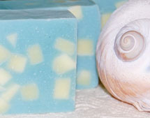 Cobblestone soap using soap chunks