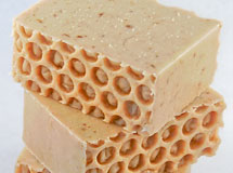 Honeycomb Textured Soap Tops